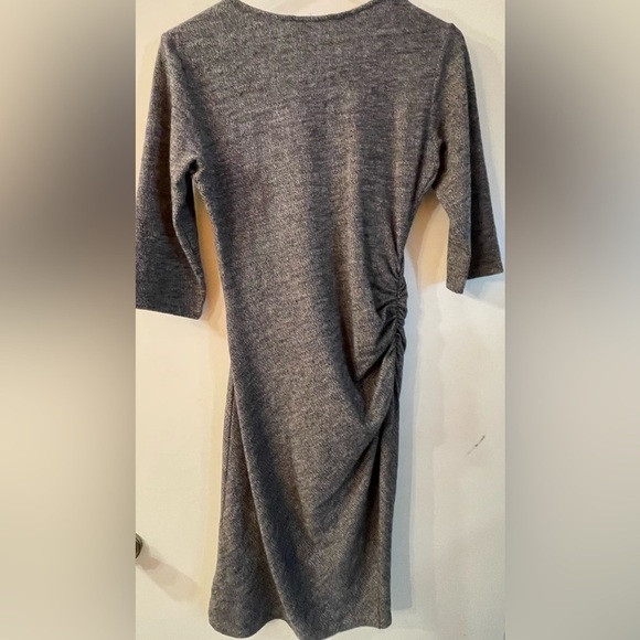 Obakki side ruched dress - Picture 3 of 9